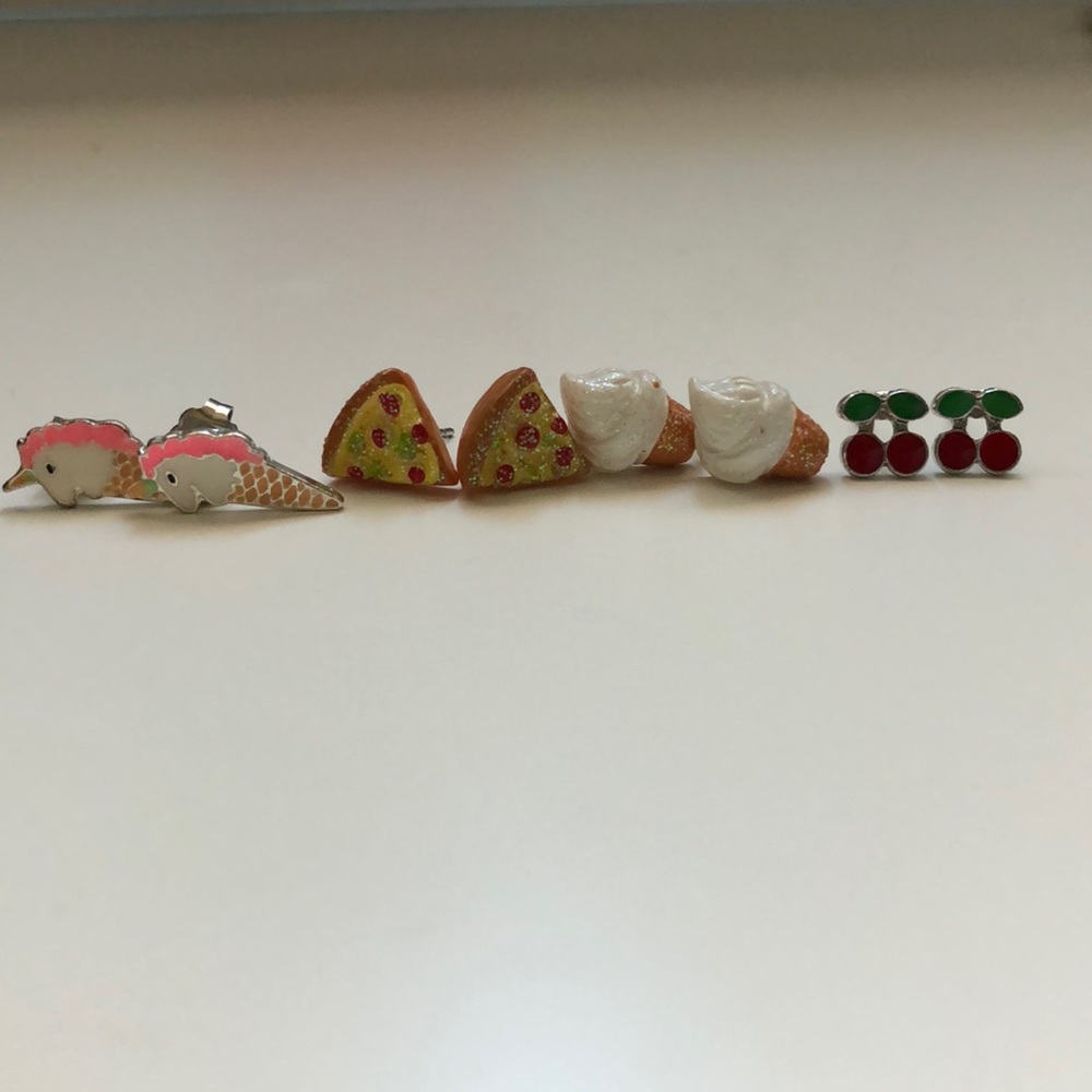 Food earrings